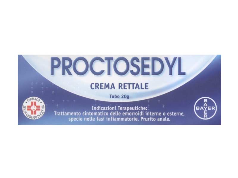 Proctosedyl Crema Rettale Per Il Trattamento Sintomatico Di Emorroidi 20 G